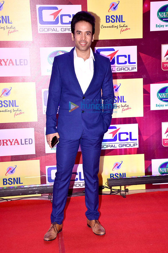 the cast of golmaal again grace the abp bash for saas bahu aur saazish 3