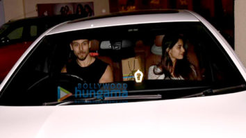 Tiger Shroff and Disha Patani snapped at PVR Juhu