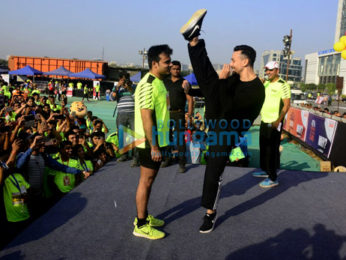 Tiger Shroff attends the 'Sai Celebration 1 Mile Petathon'