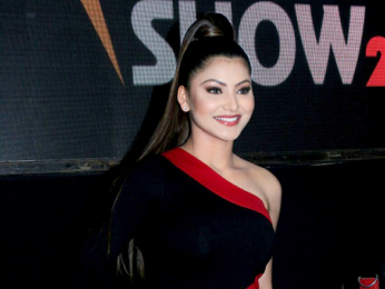 Urvashi Rautela spotted playing basketball at Global Sports Business Show