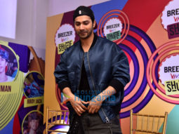 Varun Dhawan graces the Breezer bash