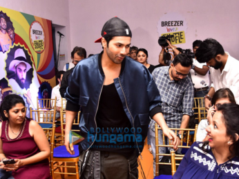 Varun Dhawan at Breezer bash