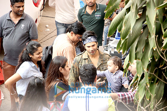 Varun Dhawan spotted at Mehboob studio in Bandra Varun Dhawan spotted at Mehboob studio in Bandra