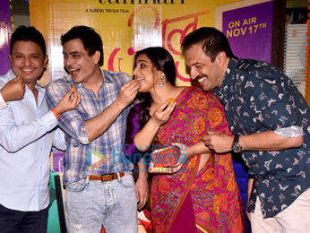 Vidya Balan attends the success bash of the film Tumhari Sulu