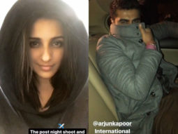 WOW! Arjun Kapoor and Parineeti Chopra spotted enjoying the freezing cold of Delhi