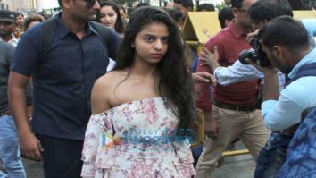 We are sure you will love Suhana Khan’s latest look in this refreshing floral off shoulder outfit