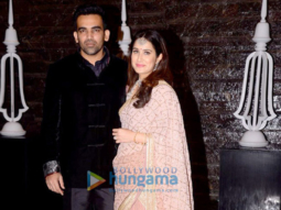 Zaheer Khan and Sagarika Ghatge organize a dinner bash post their marriage registration