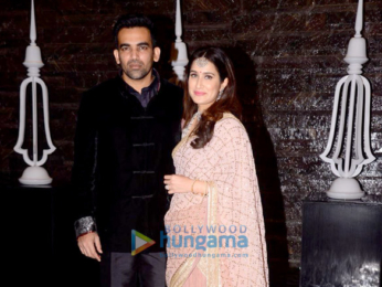 Zaheer Khan and Sagarika Ghatge's wedding bash