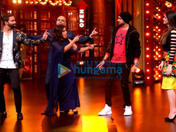 Zareen Khan snapped on the sets of Entertainment Ki Raat