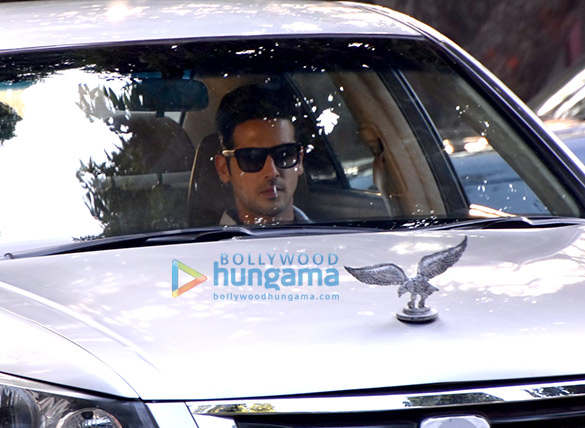 Zayed Khan snapped on the sets of ‘Haasil’