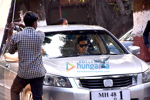zayed khan snapped on the sets of haasil 3