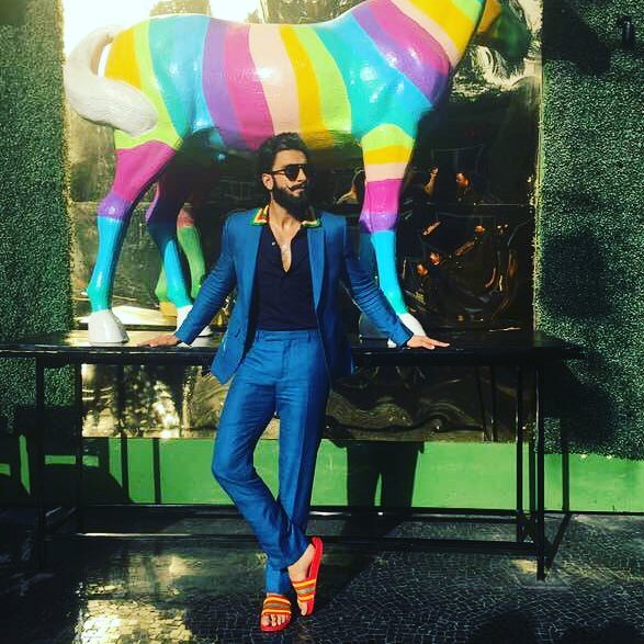 #2017TheYearThatWas When Ranveer Singh blazed his way with a whimsical and sartorial drama!9