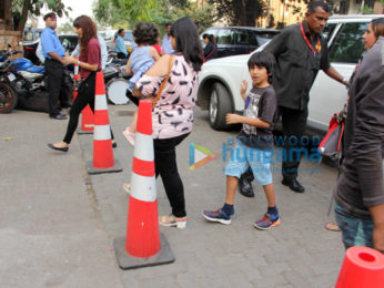 Emraan Hashmi son snapped with mom at Otters Club