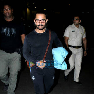 Aamir Khan arrived back from Bangkok