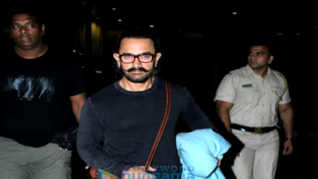 Aamir Khan arrived back from Bangkok