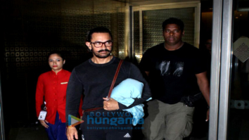 Aamir Khan arrived back from Bangkok