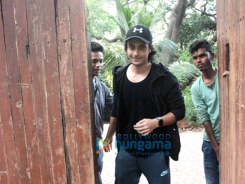 Aayush Sharma spotted at dance class in Bandra