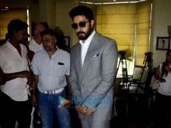 Abhishek Bachchan and Zaira Wasim attend a golf tournament