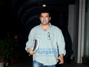 Aditya Roy Kapur, Mohit Suri and Siddharth Roy Kapur snapped in Mumbai