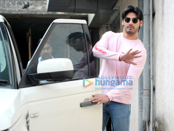 Ahaan Shetty snapped in Mumbai