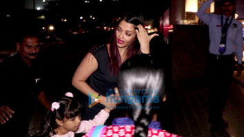Aishwarya Rai Bachchan snapped at BKC with Aaradhya