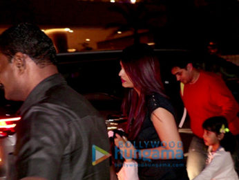 Aishwarya Rai Bachchan snapped at BKC with Aaradhya