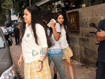 Ajay Devgn and Kajol's daughter Nysa Devgn snapped in Mumbai
