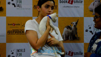Alia Bhatt and Sophie Choudry spotted at pet adoption event