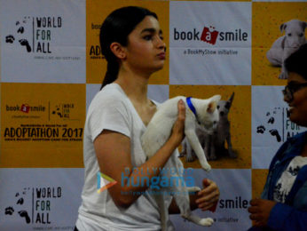 Alia Bhatt and Sophie Choudry spotted at pet adoption event