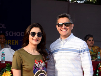 Alia Bhatt graces the sports meet of the Jamnabai School for special Children