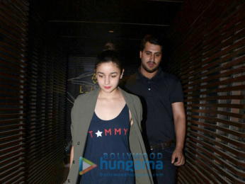 Alia Bhatt snapped at Estelle Juhu
