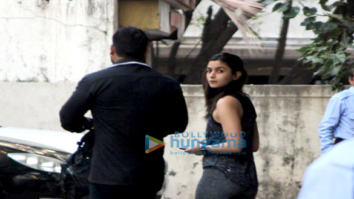 Alia Bhatt snapped at the gym