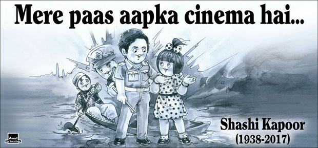 Amul pays a heart-warming tribute to Shashi Kapoor features