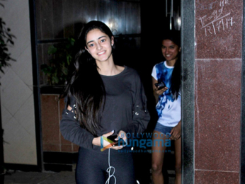 Ananya Panday spotted at Bandra