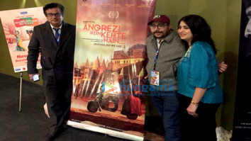 On The Sets Of The Movie Angrezi Mein Kehte Hain