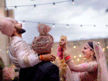 FIRST PHOTOS: Anushka Sharma and Virat Kohli look royal in their traditional outfits in the first photos from their wedding in Italy! FIRST PHOTOS: Anushka Sharma and Virat Kohli look royal in their traditional outfits in the first photos from their wedding in Italy!