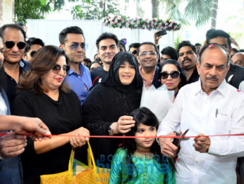 Arbaaz Khan, Sohail Khan, and Farah Khan grace the launch of the Heera Group of companies