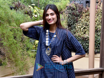 Athiya Shetty spotted at Suniel and Mana Shetty's store R House