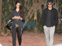 Aayush Sharma spotted at his dance class