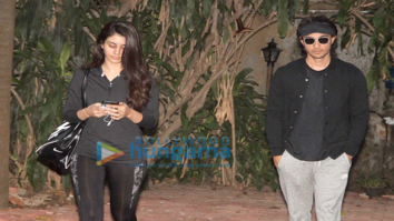 Aayush Sharma spotted at his dance class