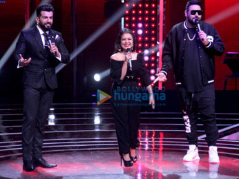 Badshah on the sets of 'The Voice India Kids Season 2'