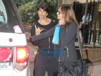 Bipasha Basu and Karan Singh Grover snapped in Khar