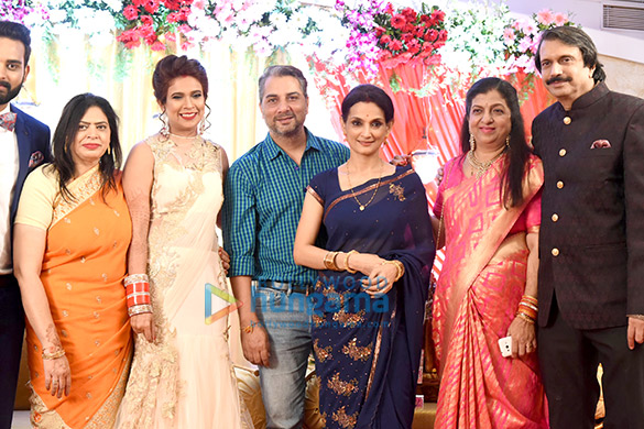 bollywood celebs attend veteran bollywood journalist chaitanya padukones daughter apekshas weddig with karan mahajan 4