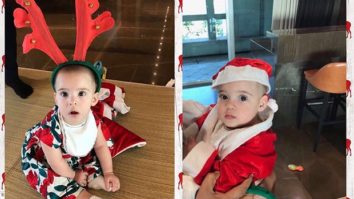 CUTE! Karan Johar’s twins Yash and Roohi are Christmas ready and they are as adorable as ever