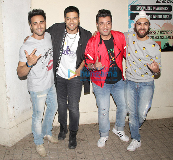 Cast of Fukrey Returns attend the special screening of the film