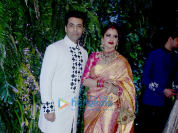 Celebs grace Anushka Sharma - Virat Kohli's Mumbai reception