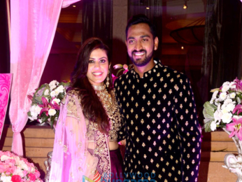 Celebs grace Krunal Pandya and Pankhuri Sharma's wedding reception