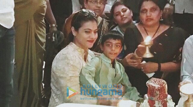 Check out Kajol takes son Yug and family to seek blessings at Siddharoodh Mutt Kajol is a doting mother and a actress spends as much time as possible with her kids and family whenever not working. On Thursday, Kajol to