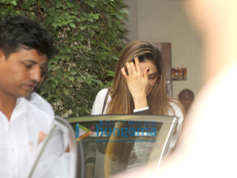 Deepika Padukone snapped post salon session