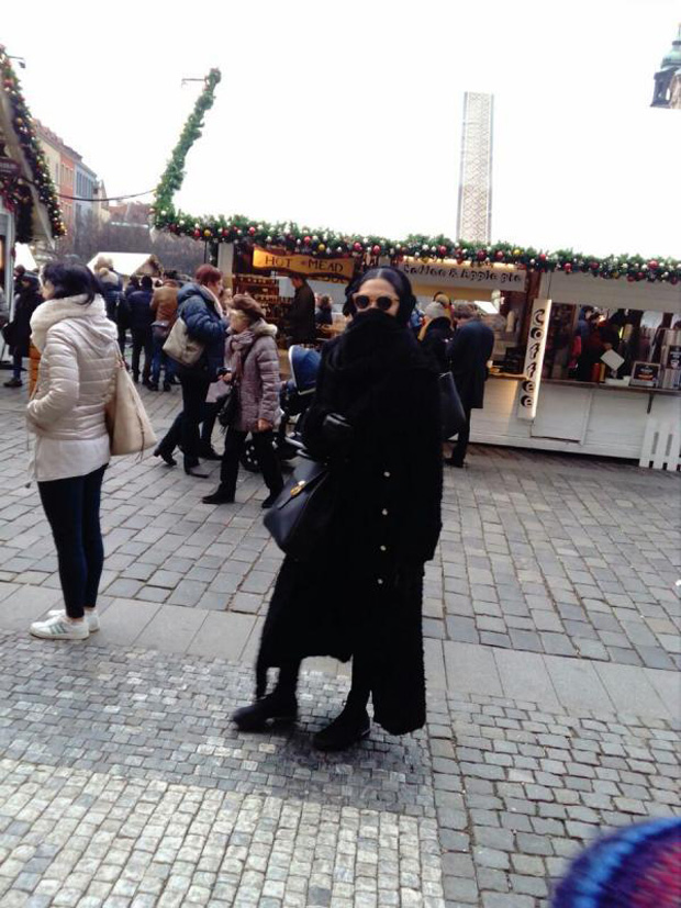 Deepika Padukone spotted in disguise in Vienna